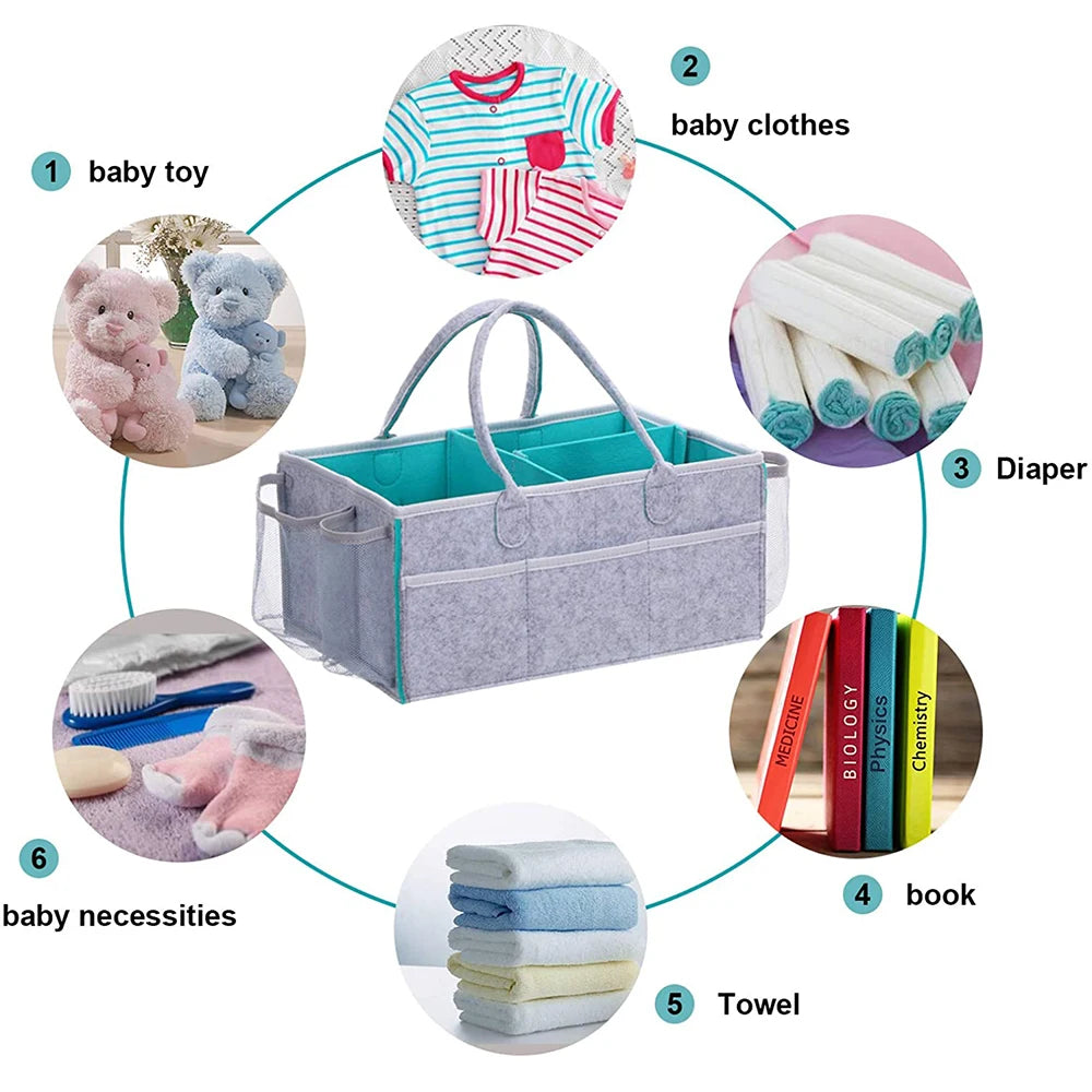 Multi-Purpose Felt Organizer Caddy