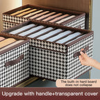 Multi-Grid Foldable Wardrobe Organizer